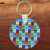 Porte-clés porte - clé de logo multi mini mips (Recto)