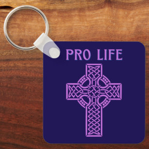 Porte-clés Porte - clé de l'oreiller à lancer de Croix cathol