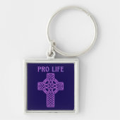 Porte-clés Porte - clé de l'oreiller à lancer de Croix cathol (Devant)