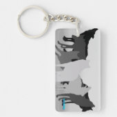 Porte-clés Porte - clé de loup (Devant)