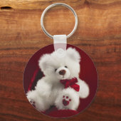 Porte-clés Porte - clé de l'ours blanc Teddy (Recto)