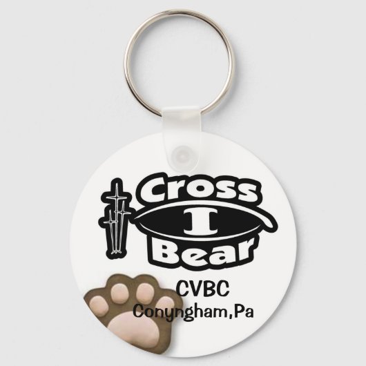 Porte-clés Porte - clé de l'ours Croix I (Recto)