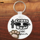 Porte-clés Porte - clé de l'ours Croix I (Recto)