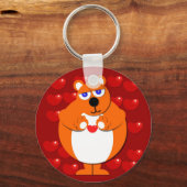 PORTE-CLÉS PORTE - CLÉ DE L'OURS DU COEUR (Recto)