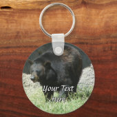 Porte-clés Porte - clé de l'ours noir (Recto)