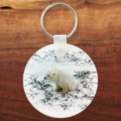Porte-clés porte - clé de l'ours polaire (Recto)