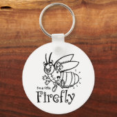 Porte-clés porte - clé de luciole (Recto)