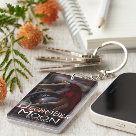 Porte-clés Porte - clé de lune de décembre (Devant droit)