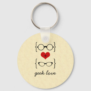 Porte-clés Porte - clé de lunettes Geeky