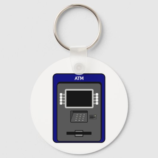 Porte-clés PORTE - CLÉ de machine ATM (Recto)