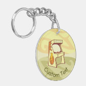 Porte-clés Porte - clé de machine d'arcade (Devant gauche)