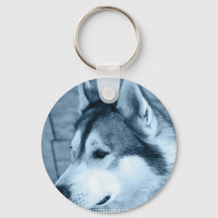 Porte-clés Porte - clé de Malamute d'Alaska