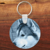 Porte-clés Porte - clé de malamute en Alaska (Recto)