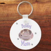 Porte-clés Porte - clé de maman Bulldog (Recto)