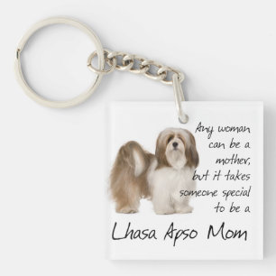 Porte-clés Porte - clé de maman de Lhasa Apso
