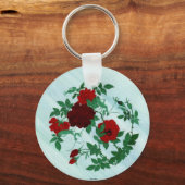 Porte-clés Porte - clé de Mantis et Roses rouges (Recto)
