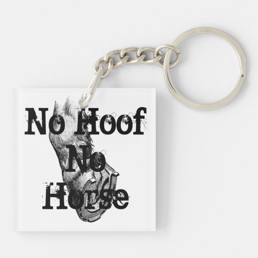 Porte-clés Porte - clé de maréchal-ferrant (Dos)