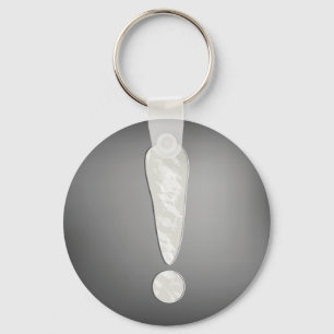 Porte-clés Porte - clé de marque d'exclamation