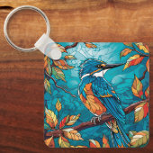 Porte-clés Porte - clé de martin-pêcheur d'automne (Recto)