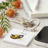 Porte-clés Porte - clé de mascotte Hornets (Devant Droit)