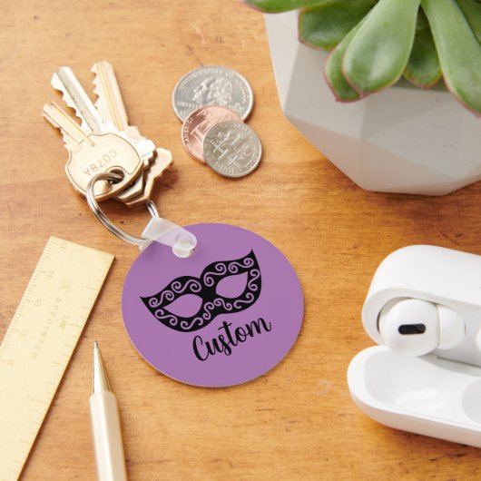 Porte-clés Porte - clé de masque masqué personnalisé (Bureau)