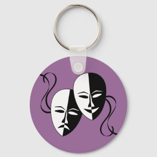 Porte-clés Porte - clé de masques de théâtre