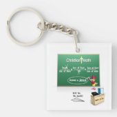 Porte-clés Porte - clé de maths de bible (Devant)