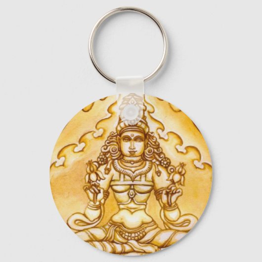 Porte-clés Porte - clé de méditation de l'Inde (Recto)