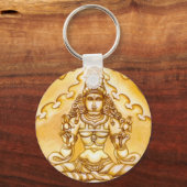 Porte-clés Porte - clé de méditation de l'Inde (Recto)