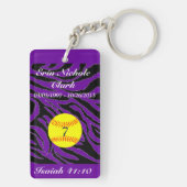 Porte-clés Porte - clé de mémoire d'Erin Clark (Dos)