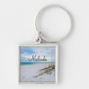 Porte-clés Porte - clé De Mer Et De Plage De Sable Blanc