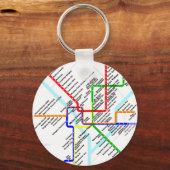 Porte-clés Porte - clé de métro Washington (Recto)