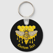 Porte-clés Porte - clé de miel Bee Hive (Recto)