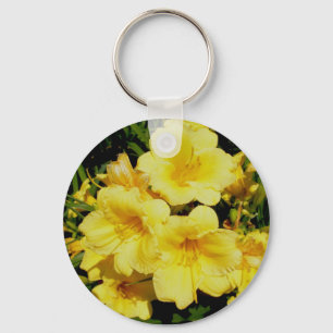 Porte-clés Porte - clé de mini-lys jaune