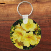 Porte-clés Porte - clé de mini-lys jaune (Recto)