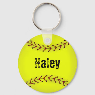 Porte-clés Porte - clé de mode du base-ball de Fastpitch