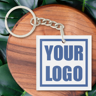 Porte-clés Porte - clé de Modèle de logo double face