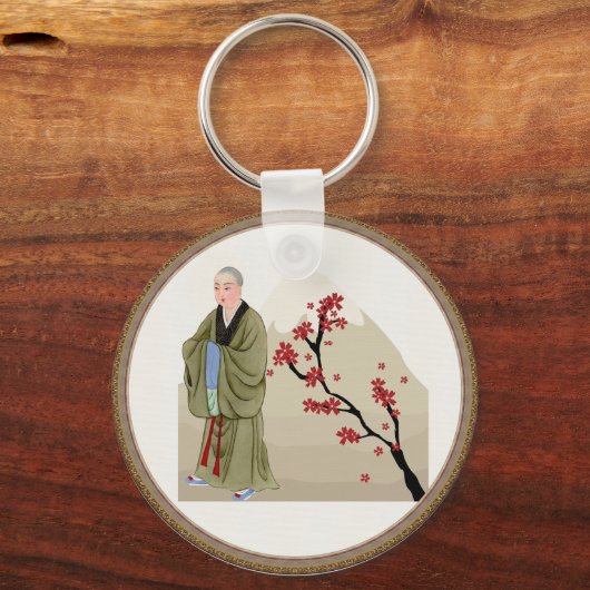 Porte-clés Porte - clé de moine bouddhiste (Verso)