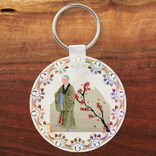Porte-clés Porte - clé de moine bouddhiste (Recto)