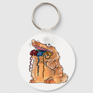 Porte-clés Porte - clé de monstre de fil