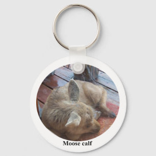 Porte-clés Porte - clé de Moose Calf secouru