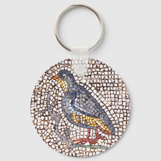 Porte-clés Porte - clé de mosaïque de Kos Bird (Recto)