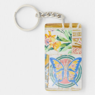 Porte-clés Porte - clé de mosaïques de Guell de parc