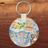 Porte-clés Porte - clé de mosaïques Park Guell (Recto)