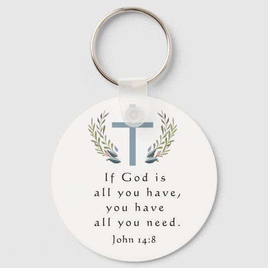 Porte-clés Porte - clé de mots inspirants (Recto)