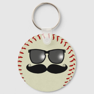 Porte-clés Porte - clé de moustache de base-ball