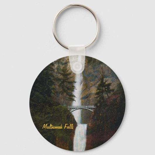 Porte-clés Porte - clé de Multnomah Falls (Recto)