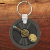 Porte-clés Porte - clé de musique Banjo (Recto)