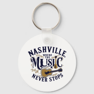 Porte-clés Porte - clé de musique Nashville