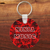 Porte-clés Porte - clé de musique Red Ninja (Recto)